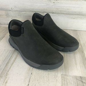 KIZIK Alpine Handsfree Slip-On Leather Shoes Men’s Size 10.5M Gray